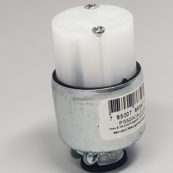 Pass & Seymour 20 Amp Armored Straight Blade Connector - Picture 7 of 8